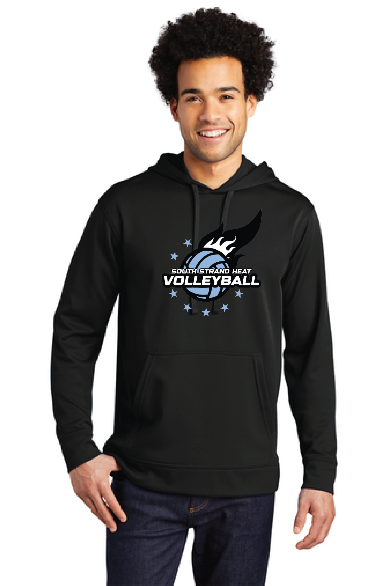 Heat Fleece Pullover Hooded Sweatshirt